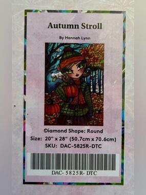 NEW & ARCHIVED! Diamond Art Club Autumn Stroll Hannah Lynn